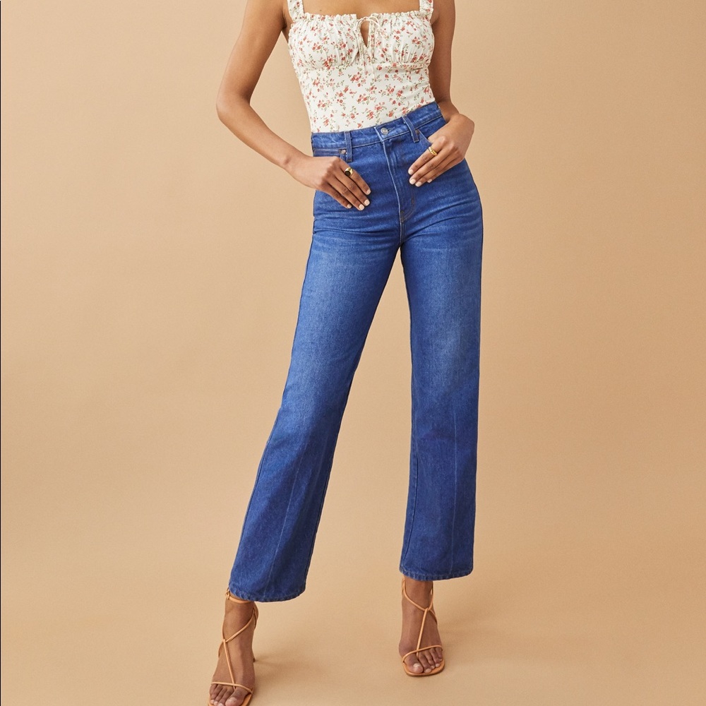 Cowboy High Rise Straight Jeans - Size 28 NWT